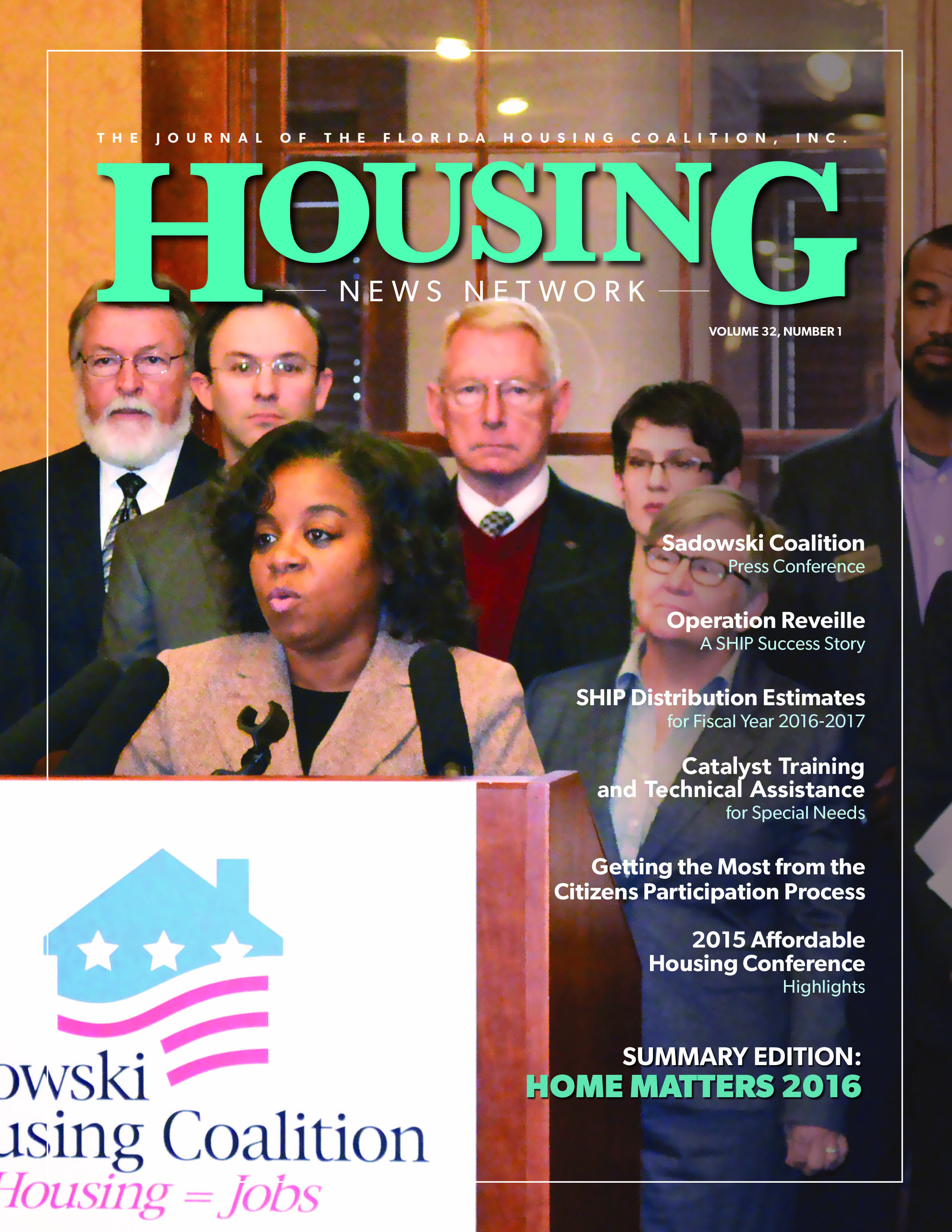 Housing News Network, Vol. 32, No. 1